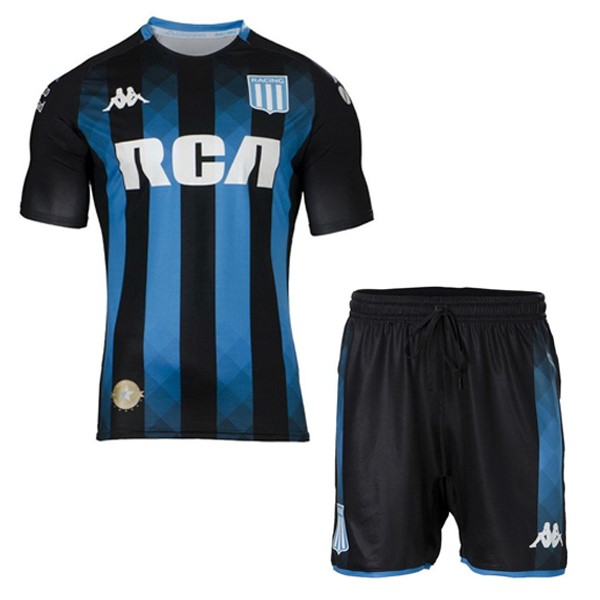 Maillot Football Racing Club Exterieur Enfant 2019-20 Noir